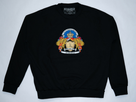 42 Black Cest Sweatshirt