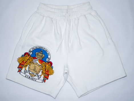 47 White Crest Shorts