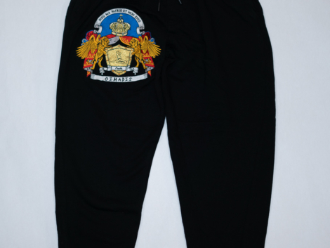 52 Black Crest Sweatpants