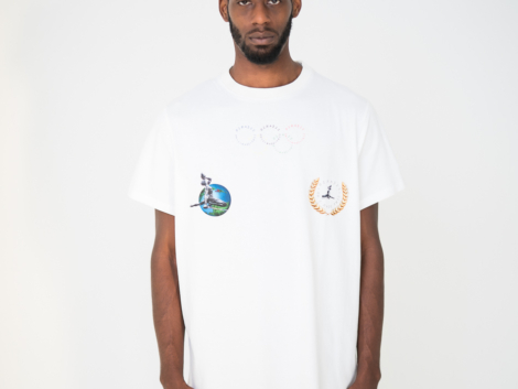 55 White Champs De Mars T-Shirt